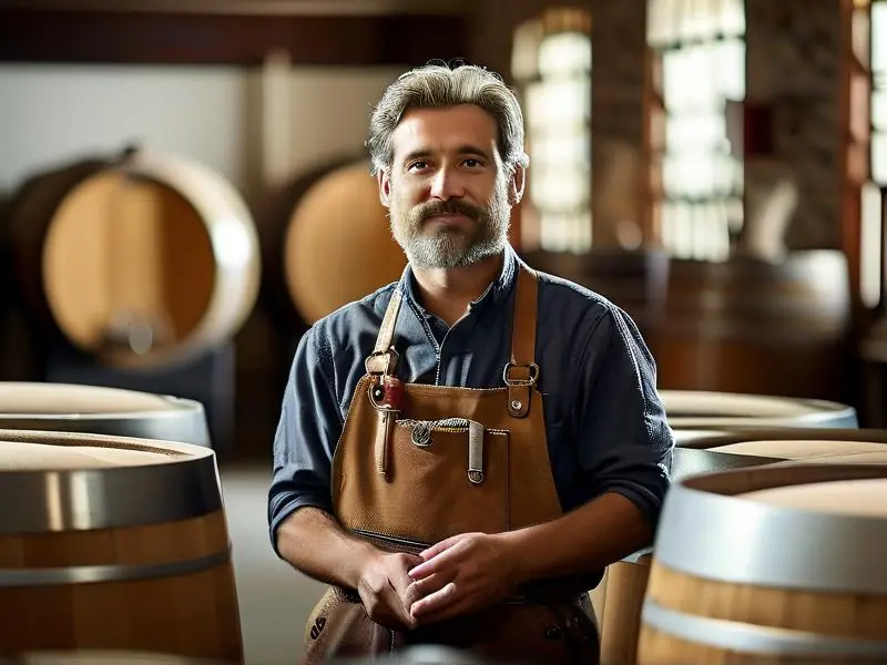 专业酿酒师工作场景展示酿酒技术