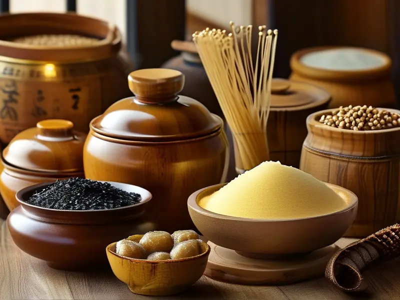 酿酒酒曲配方种类展示及传统工具