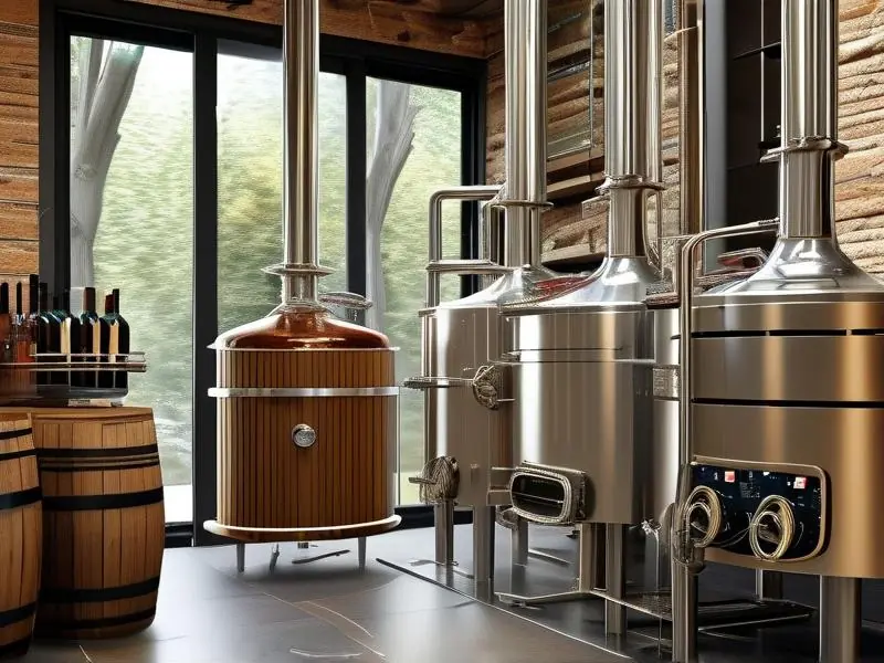 家庭酿酒烤酒设备操作示意图