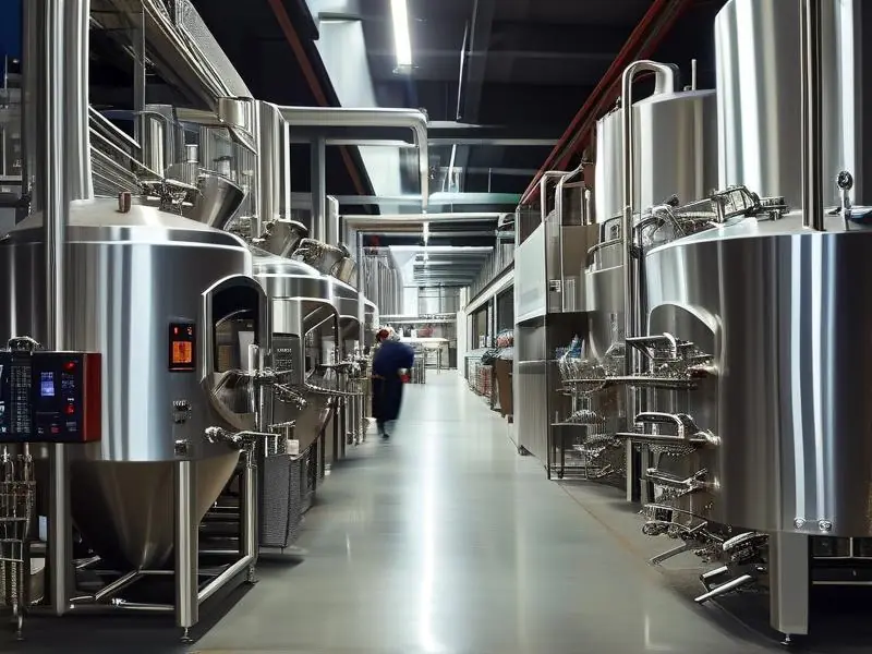 专业酿酒设备厂家生产线实景