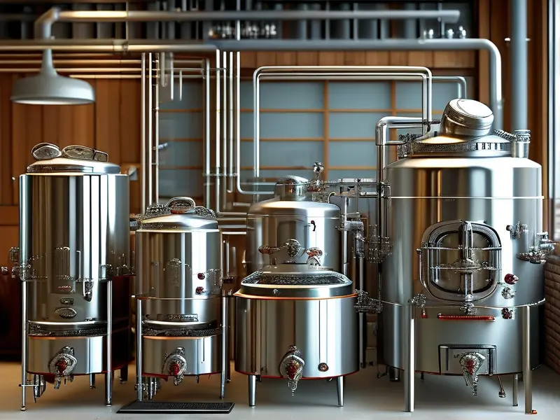 酿酒设备展示图