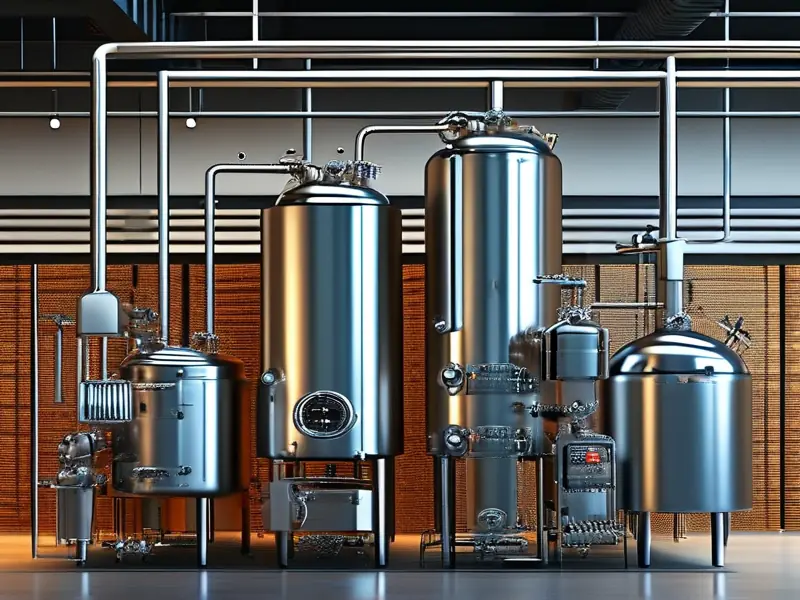 酿酒设备展示图