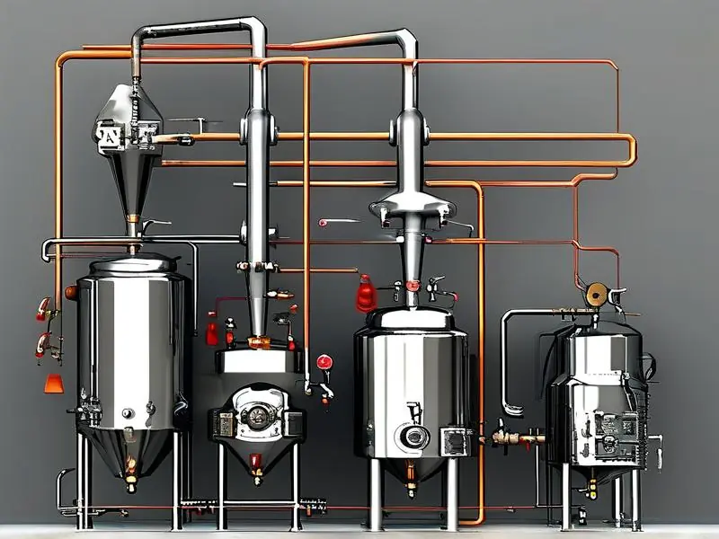 酿酒设备安装步骤示意图