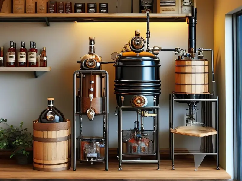 家庭酿酒设备制作过程展示
