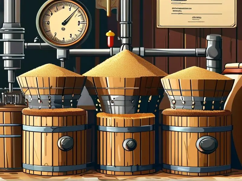 酿酒糖化过程示意图