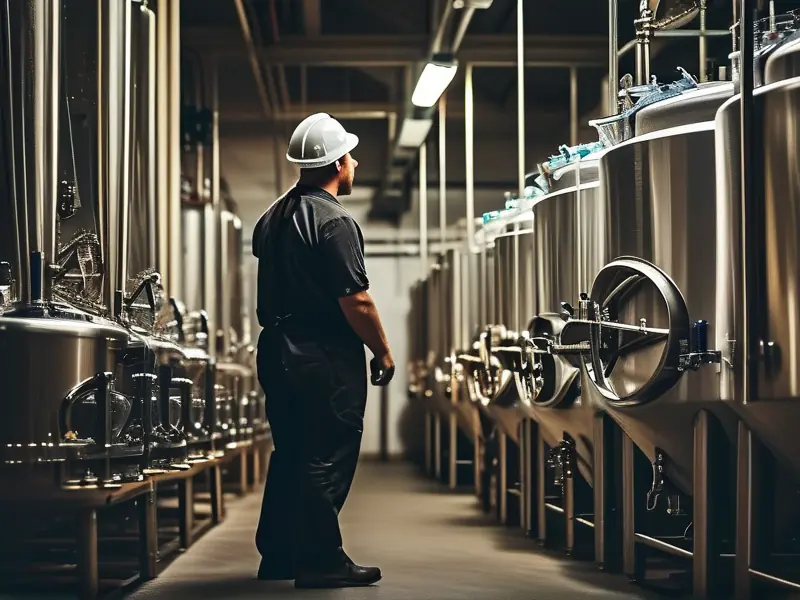 酿酒专业技术实操场景