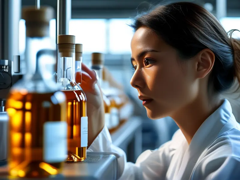 白酒生产执行10781标准检测过程实景