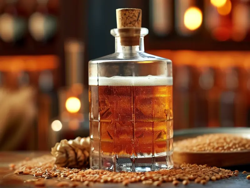 测量酿造酒度数的专业场景