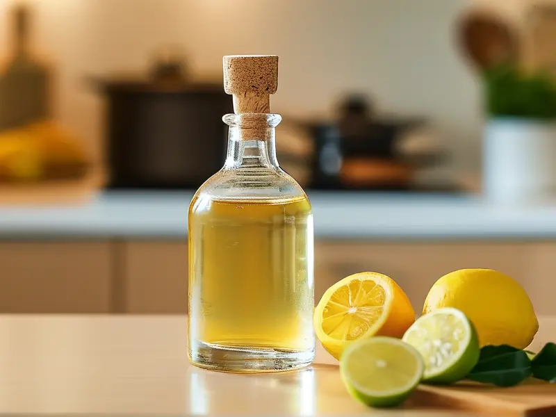 自制柠檬酒材料准备与制作过程