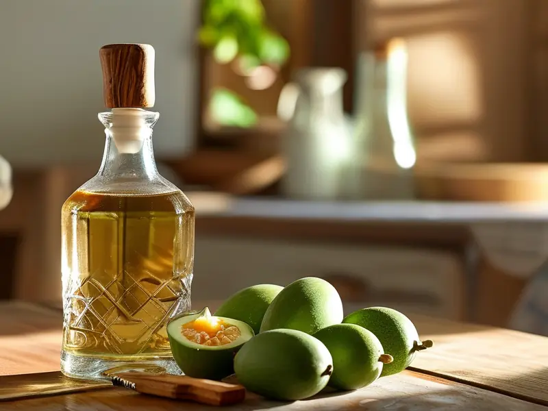 牛甘果泡酒制作材料与工具展示