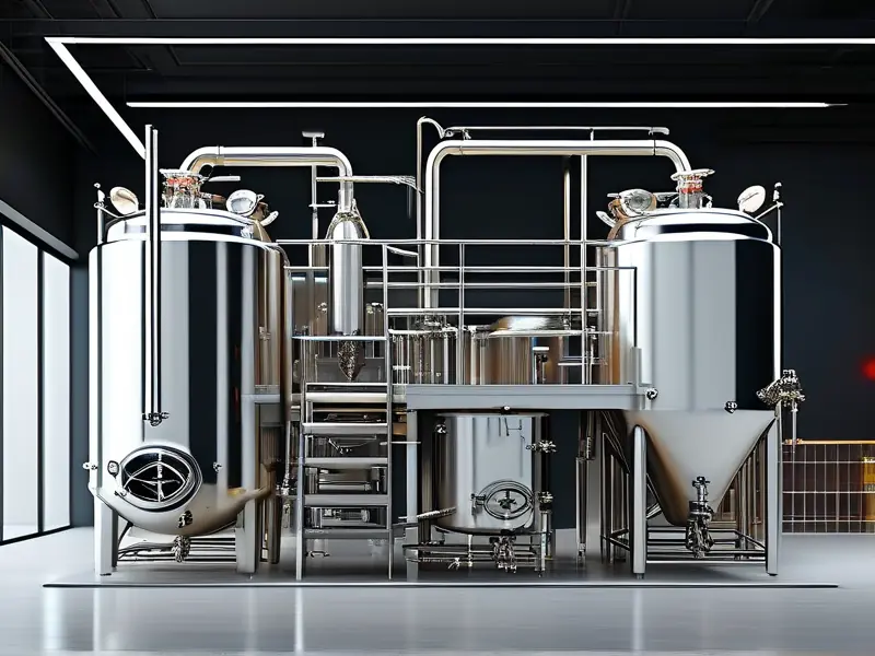 啤酒酿酒设备主要部件展示