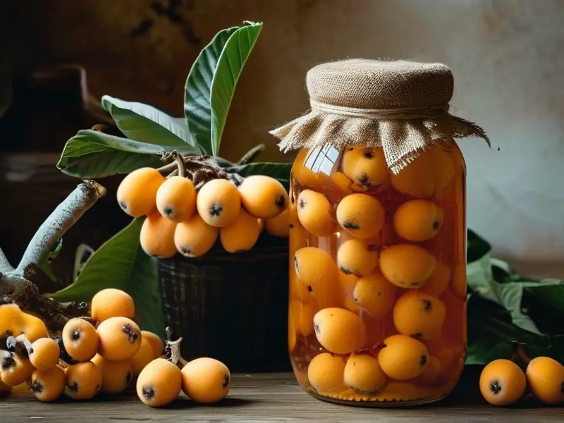 家庭自制枇杷酒的制作过程展示