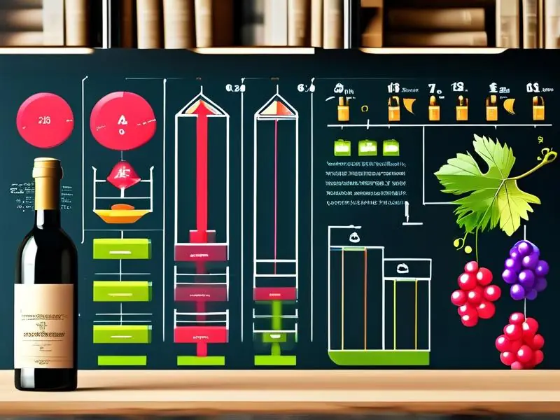 葡萄酒酿造工艺流程PPT示意图