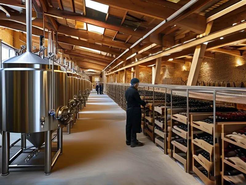 葡萄酒酿酒工程专业车间展示