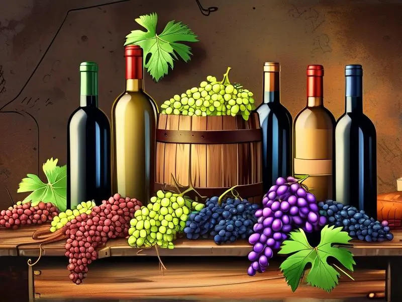 葡萄酒酿造过程图解