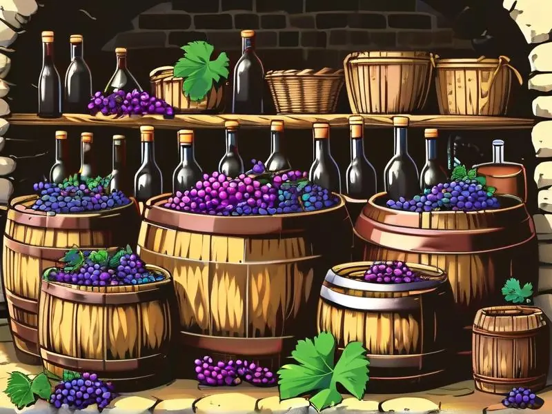 葡萄酒酿造过程图解