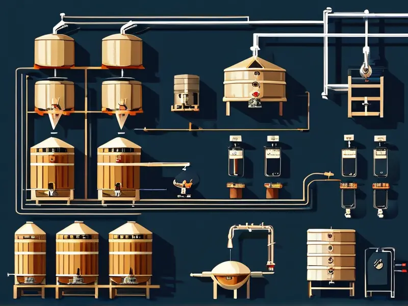清酒酿造过程示意图