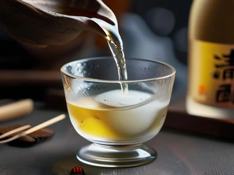 清酒做基酒的调制过程