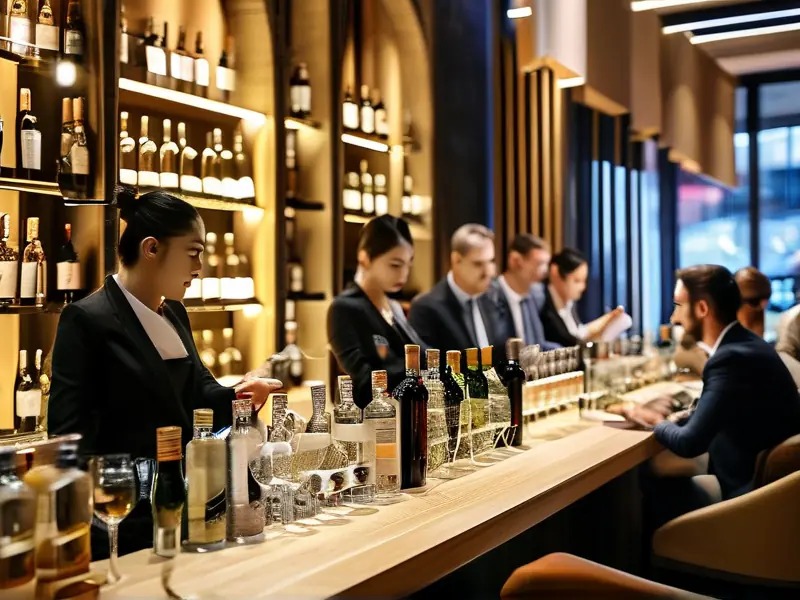 酒水招商会议现场商务洽谈