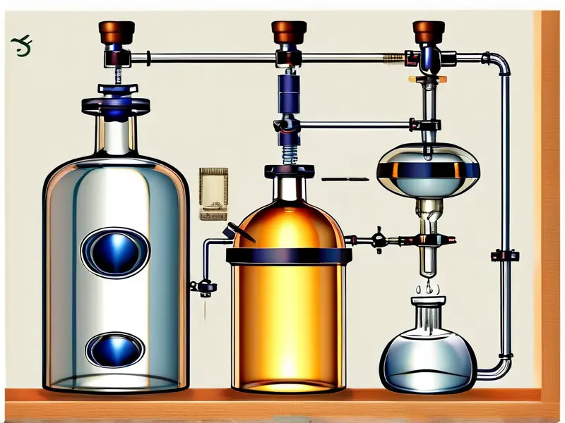 白酒蒸馏设备示意图