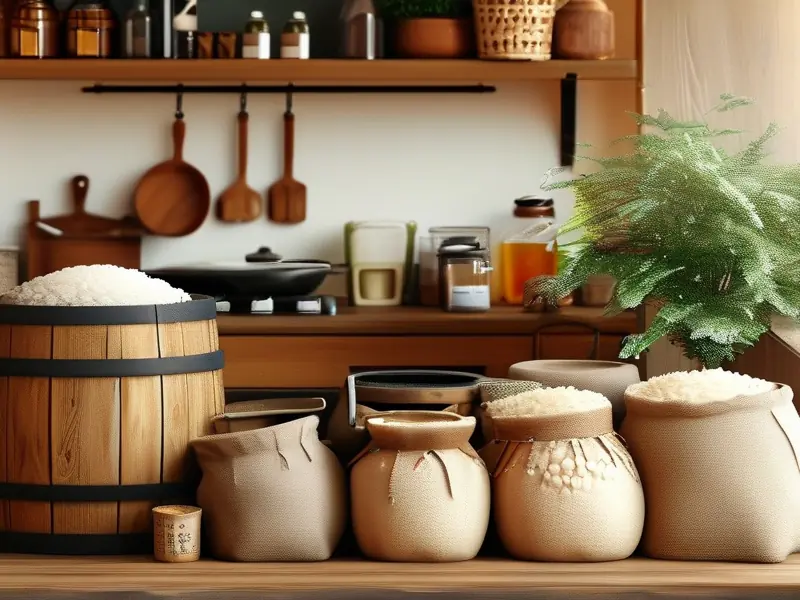 家庭大米酿酒工具展示