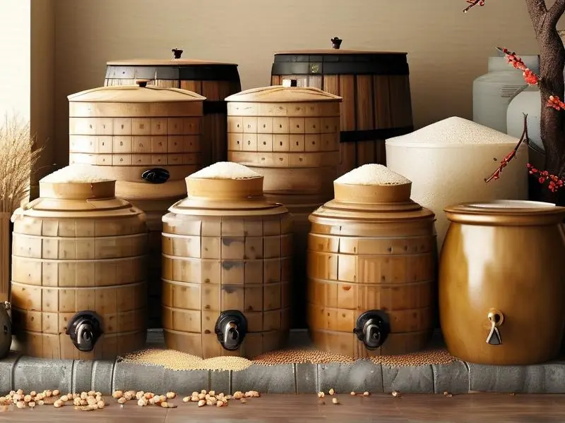 家庭自制米酒过程展示图