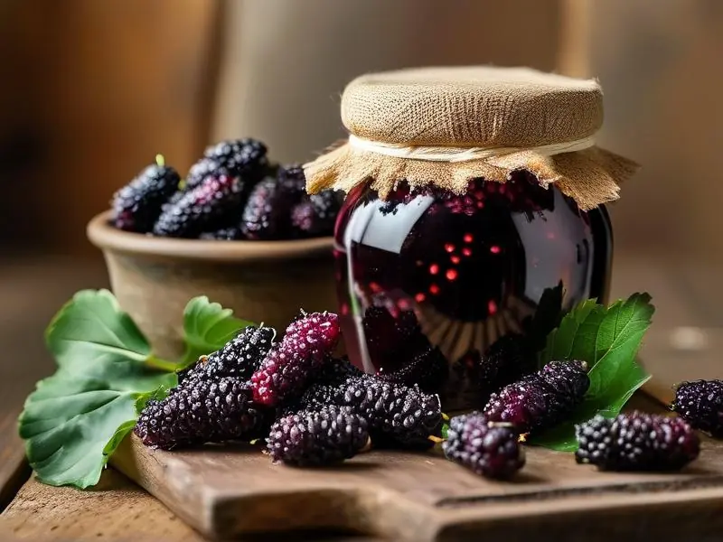 家常桑葚酒制作过程展示