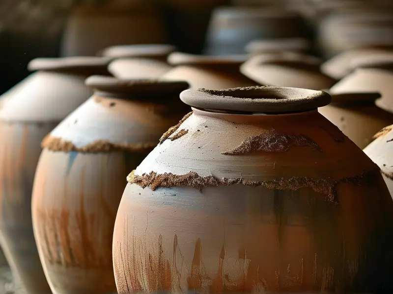 传统散酒发酵工艺实拍图