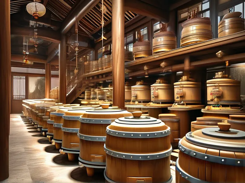 传统烧酒制作过程展示