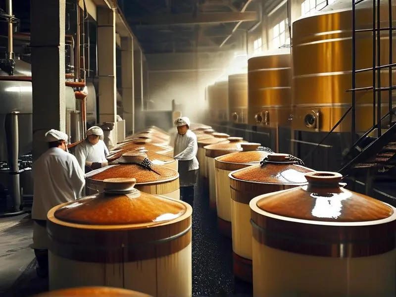 白酒传统酿造工艺现场展示