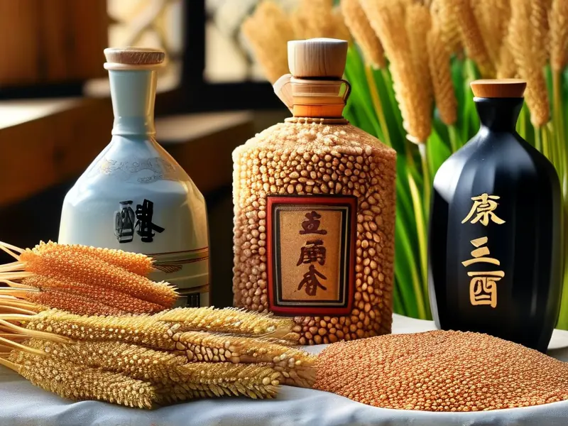 纯粮食酿造白酒原料及工艺展示