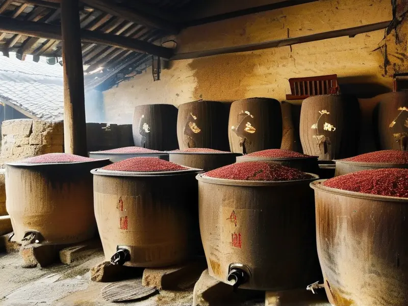 四川自酿白酒的传统酿造过程