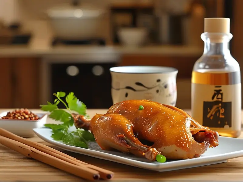 正宗酸酒鸭成品展示