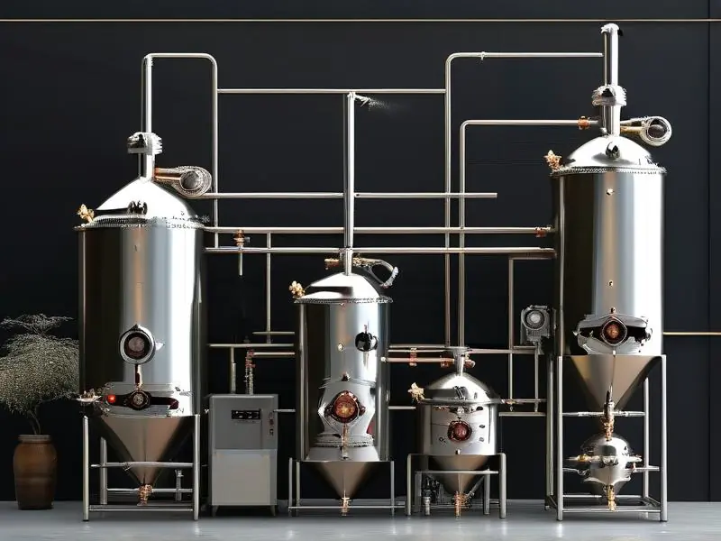 天锅酿酒设备操作步骤示意图