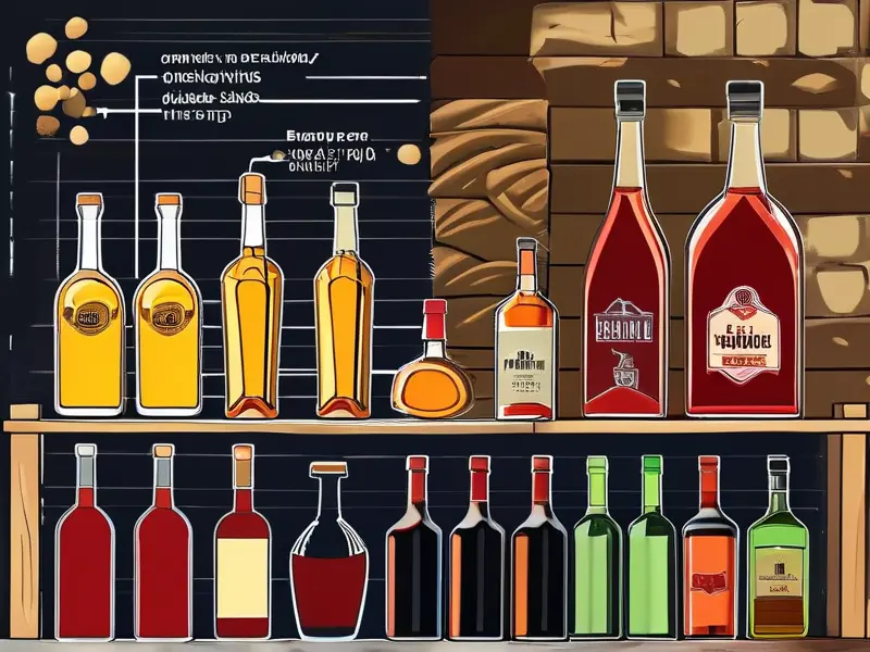 调制酒和酿造酒的对比图