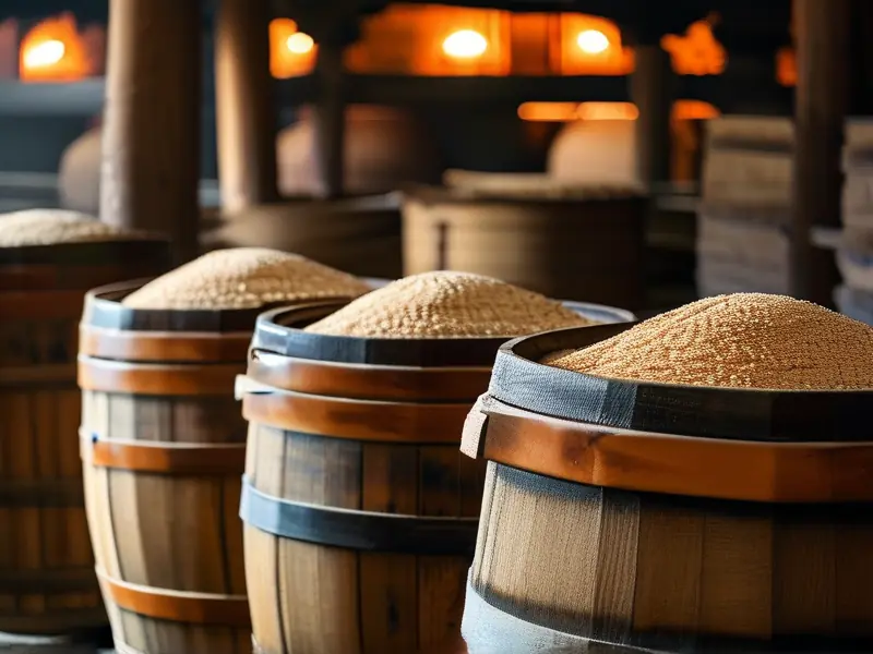 传统土法酿酒实际操作过程展示