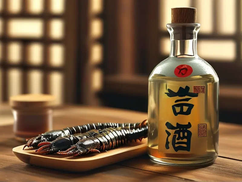 蜈蚣酒泡制过程展示图