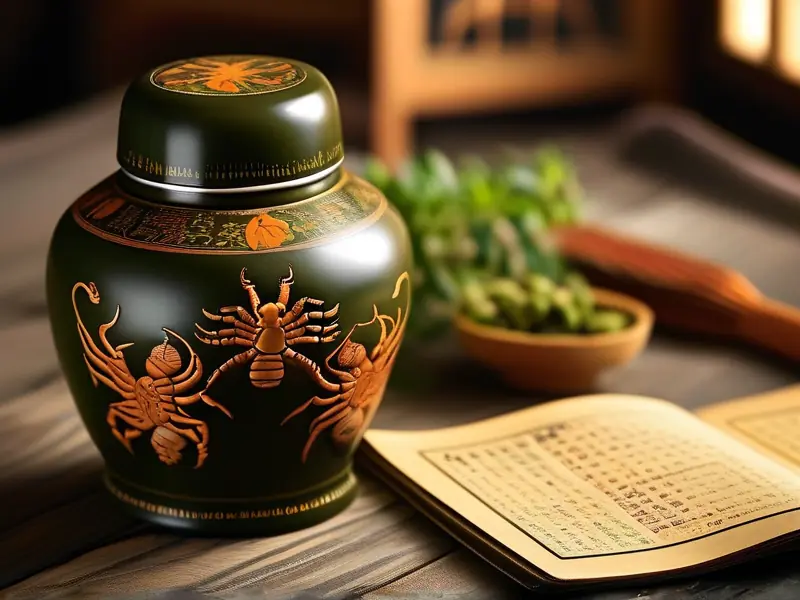 传统蜈蚣泡酒制作过程展示