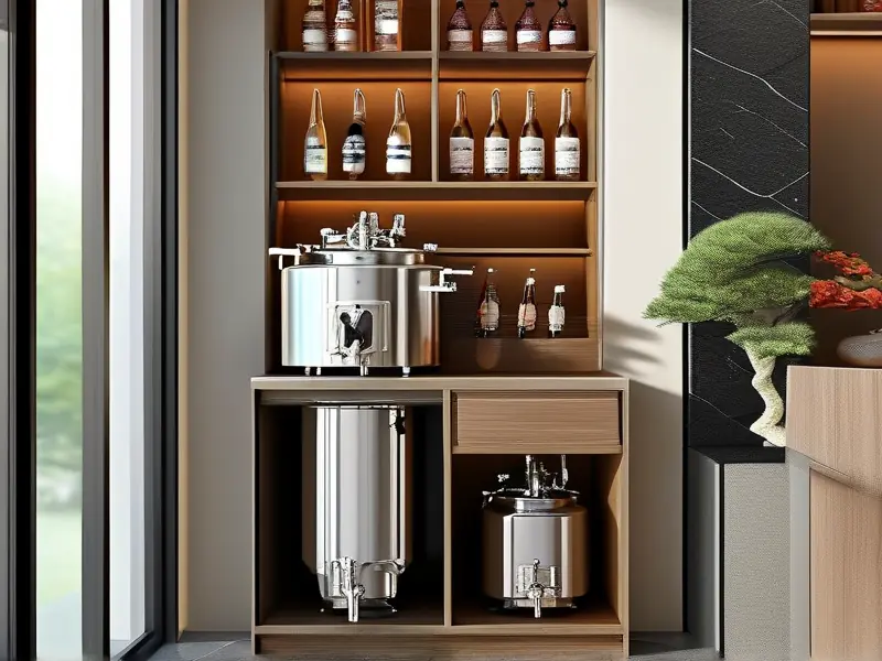 小型酿酒设备及价格展示图