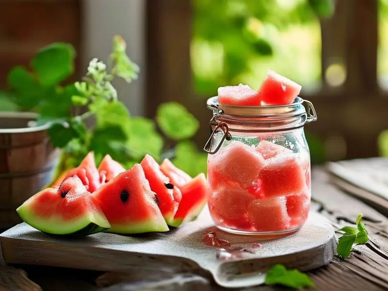 家庭自酿西瓜酒的制作过程