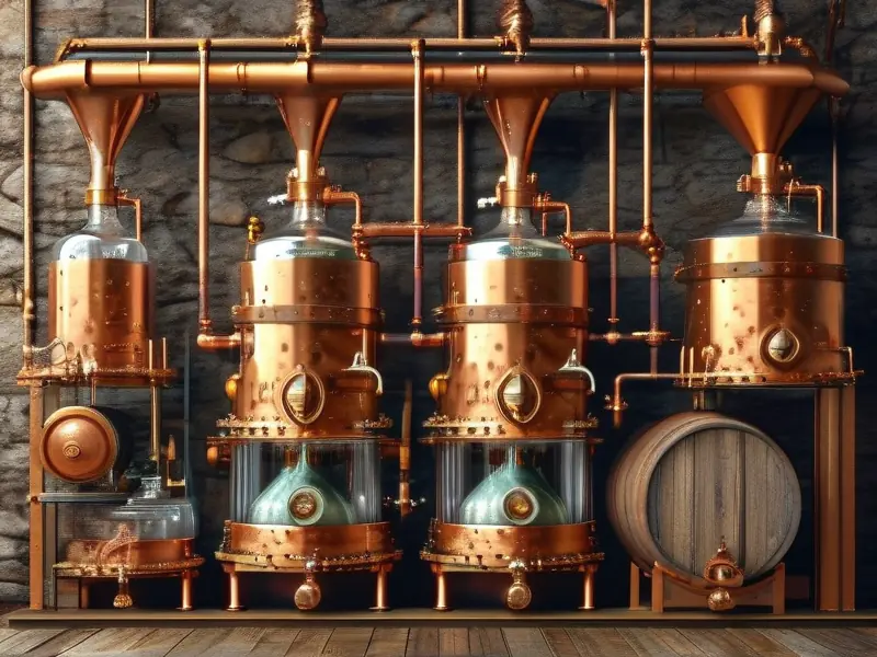 洋酒蒸馏工艺步骤详解图