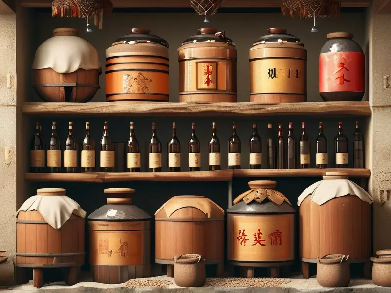 胭脂酿酒传统工艺展示