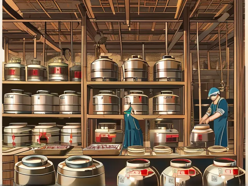 液态白酒酿造工艺流程示意图