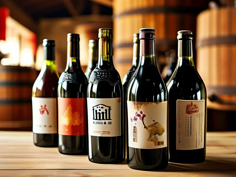 多种包装规格的伊利手酿酒产品展示