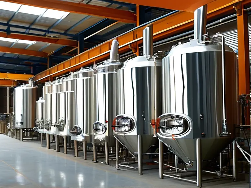 毅盛原酿酒设备安装现场图