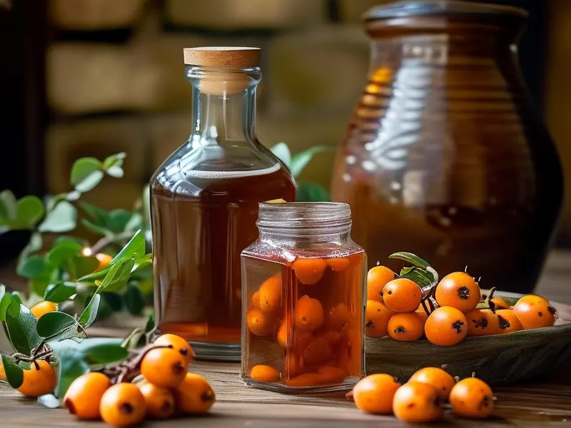 刺梨泡酒制作过程展示