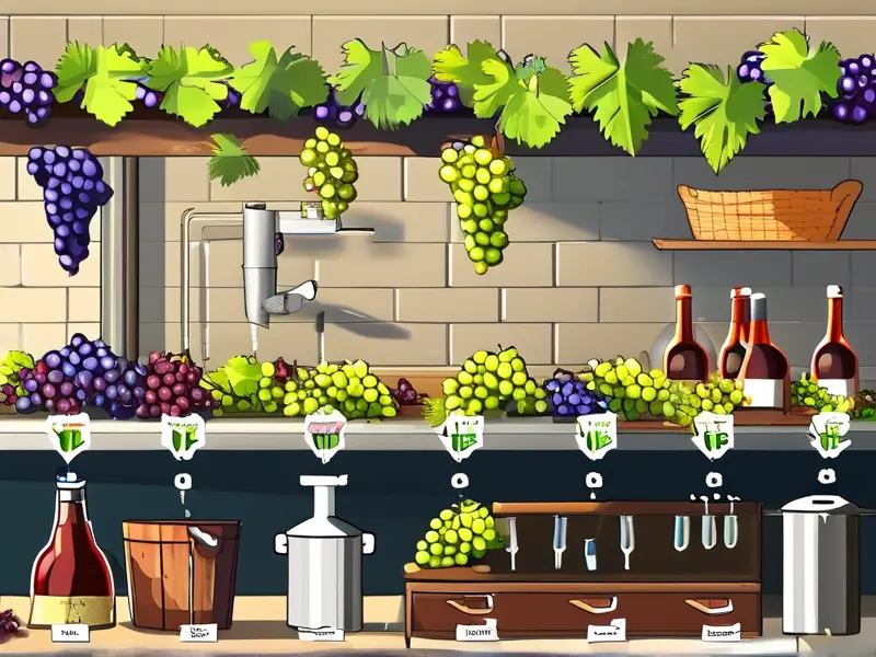 家庭葡萄酿酒步骤展示