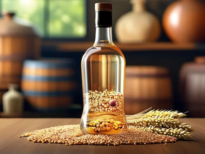 纯粮酒与勾兑酒对比图