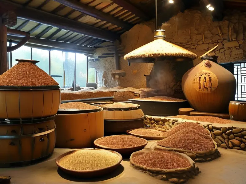 纯高粱酒酿造过程详细步骤图解