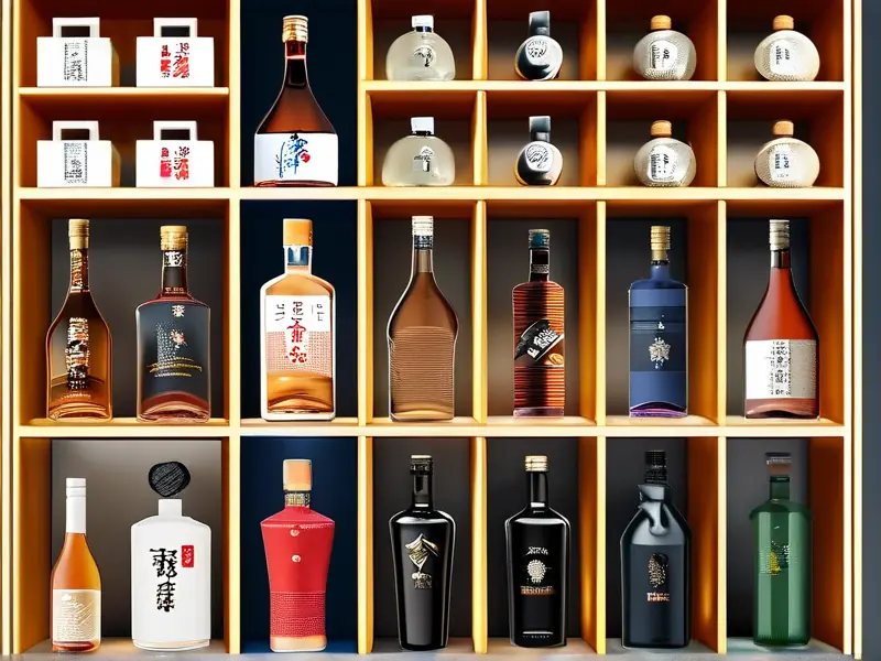 纯粮食酒与勾兑酒对比鉴别图